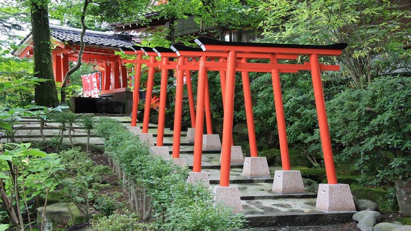 金澤神社の鳥居