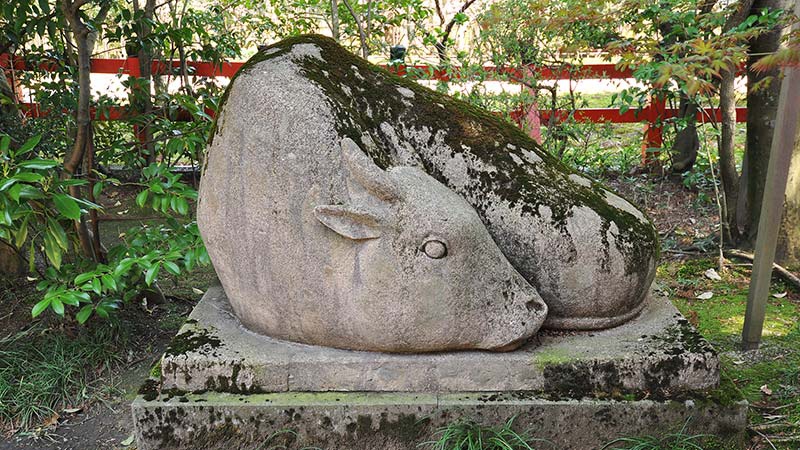 金澤神社の夢牛